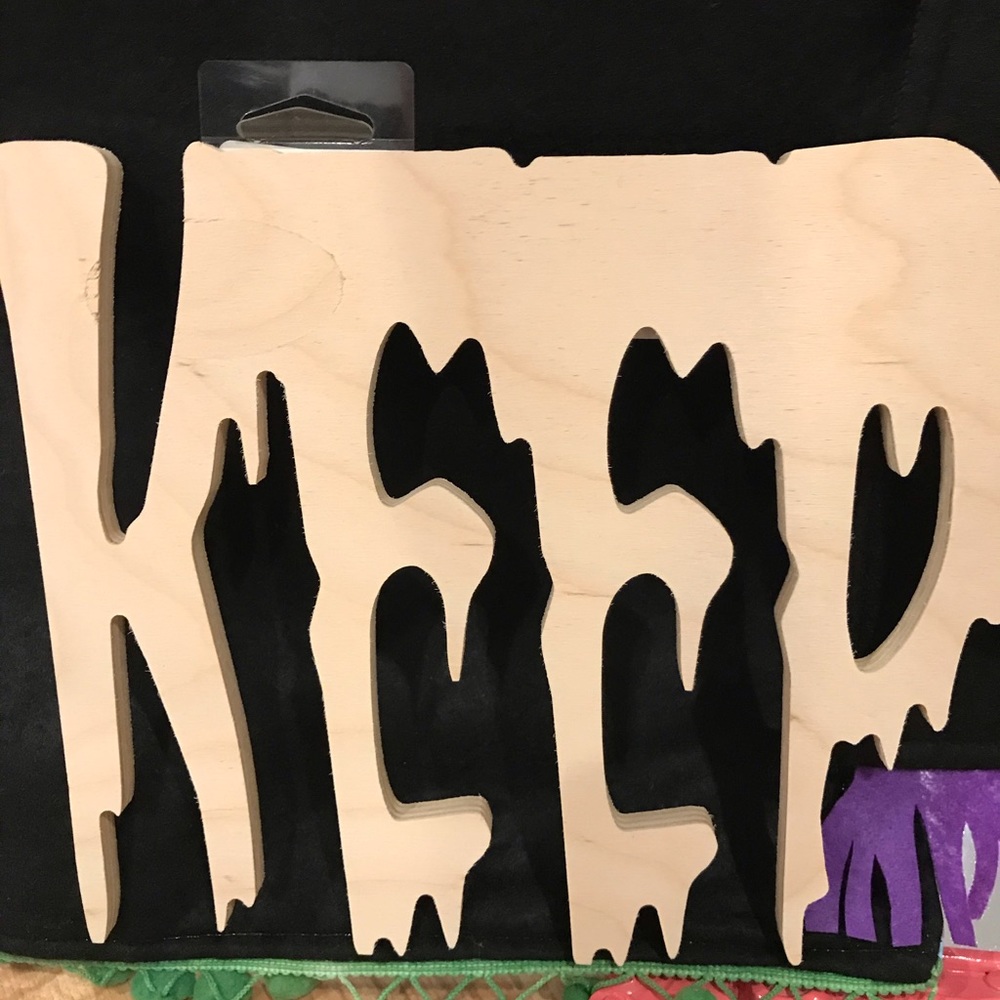 ArtMinds "Keep Out"👻 DIY Halloween Sign-NWT - Picture 3 of 5